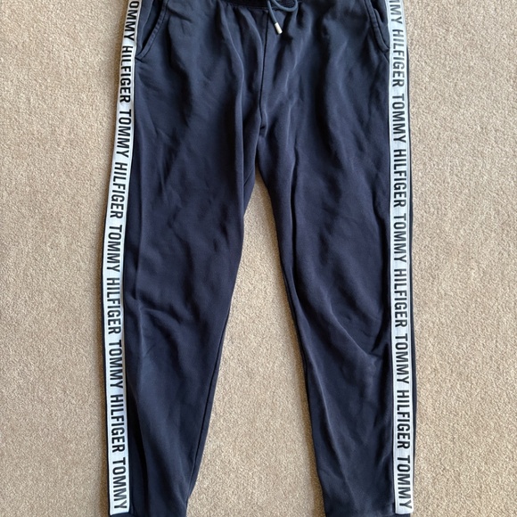 Tommy Hilfiger Navy Ankle Length Sweatpants - Picture 2 of 5